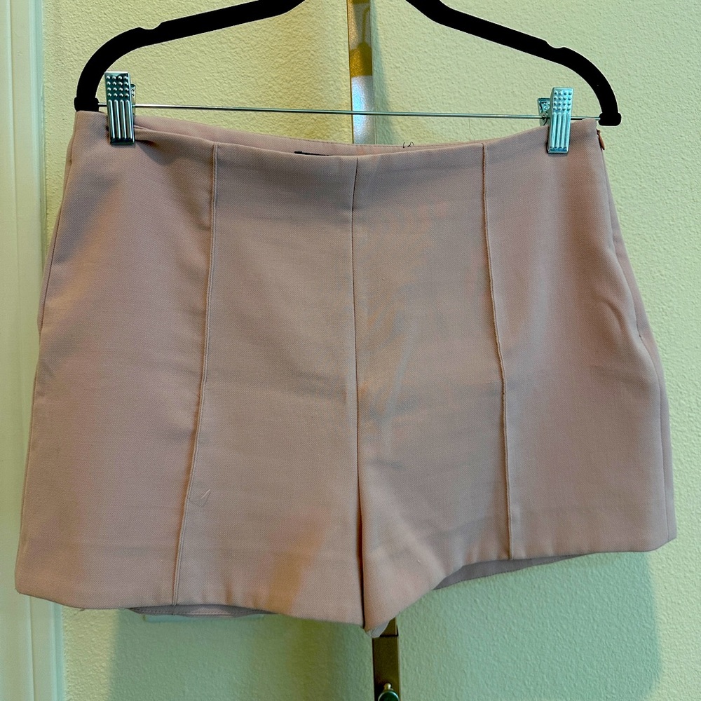 Zara Women's Pink Shorts Sz L